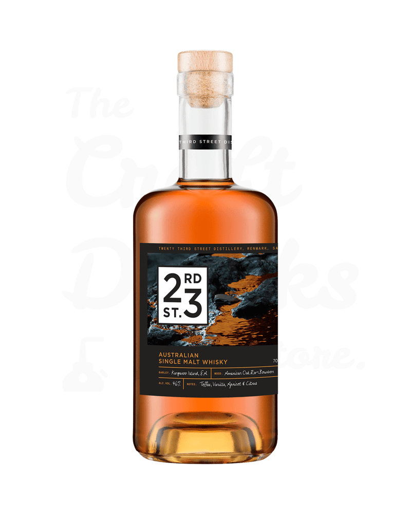 23rd Street Distillery Batch 3 Australian Single Malt Whisky 700mL - The Craft Drinks Store