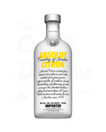 Absolut Citron Vodka - The Craft Drinks Store