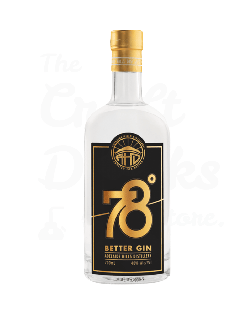 Adelaide Hills Distillery 78 Degrees Better Gin 700mL The Craft Drinks Store