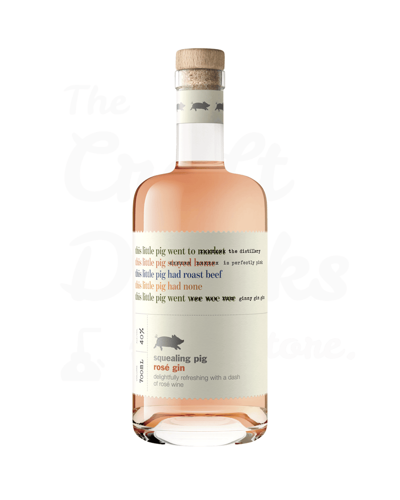 Squealing Pig Rose Gin - The Craft Drinks Store