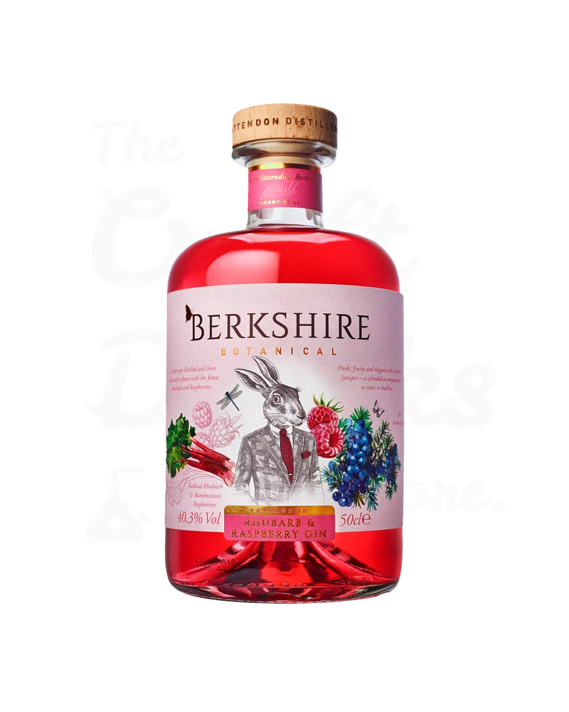 Berkshire Botanical Rhubarb and Raspberry Gin 500mL - The Craft Drinks Store
