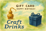 Happy Birthday E - Gift Card - The Craft Drinks Store