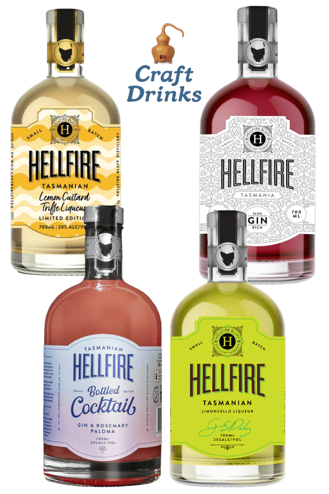 Hellfire Bluff Tasmanian “Sweet - ish” Bundle - The Craft Drinks Store