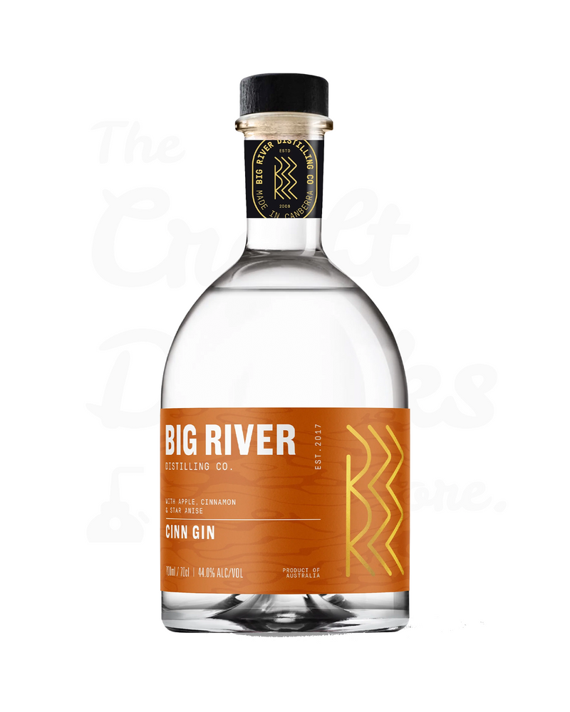 Big River Cinn Dry Gin 700mL