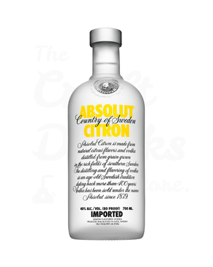 
            
                Load image into Gallery viewer, Absolut Citron Vodka - The Craft Drinks Store
            
        
