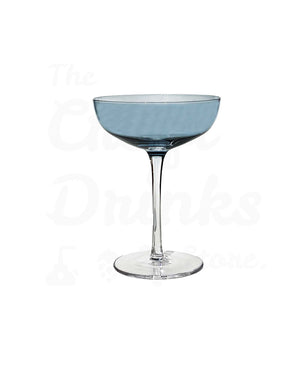 
            
                Load image into Gallery viewer, Blue Blush Coupe Glass - The Craft Drinks Store
            
        