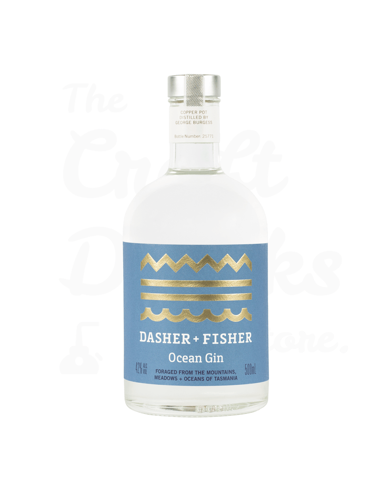 Dasher + Fisher Ocean Gin 500mL - The Craft Drinks Store