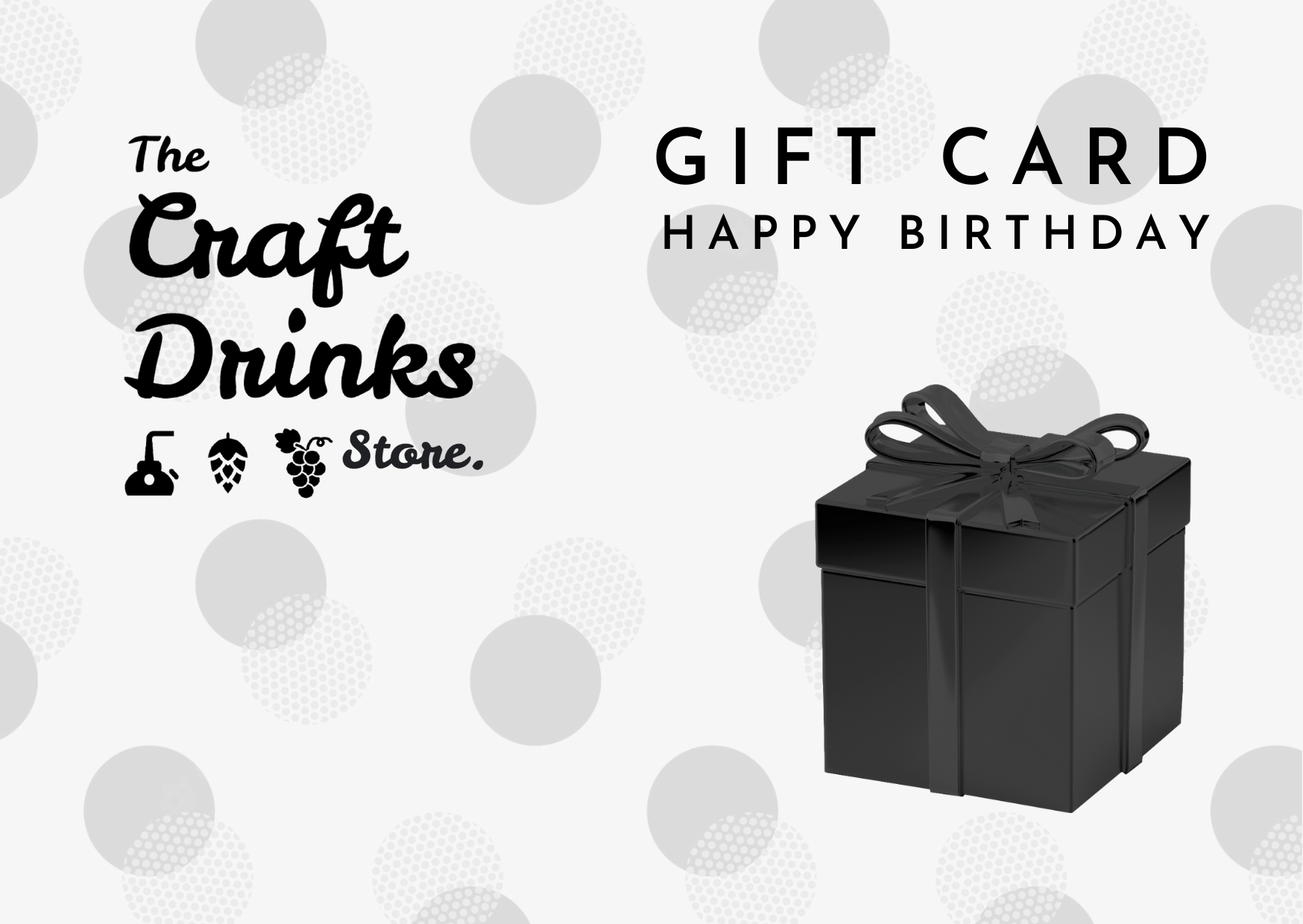 Happy Birthday EGift Card The Craft Drinks Store