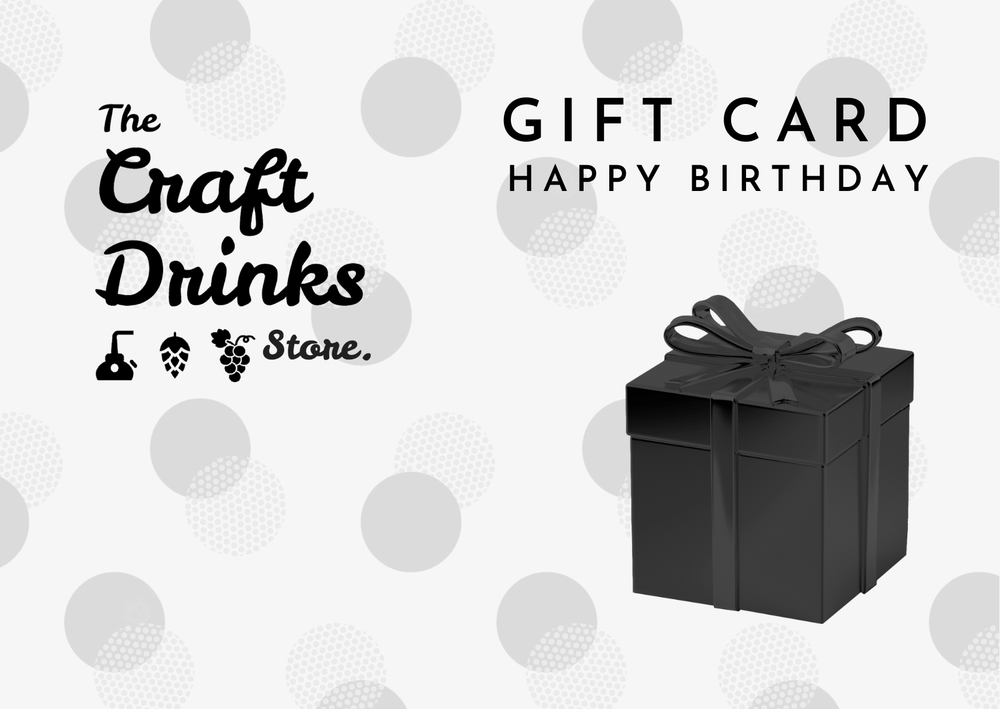 Happy Birthday E-Gift Card - The Craft Drinks Store