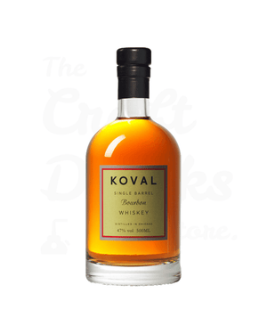 Koval Single Barrel Bourbon Whiskey 500ml - The Craft Drinks Store