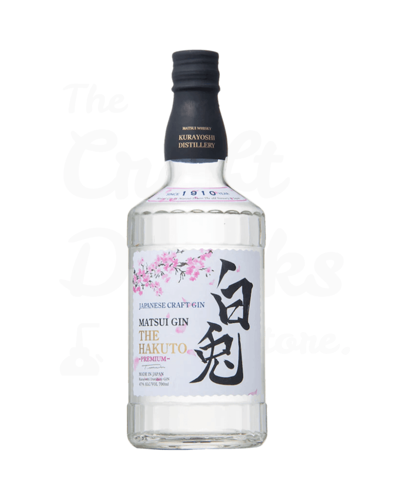 Matsui Hakuto Premium Japanese Gin 700mL - The Craft Drinks Store