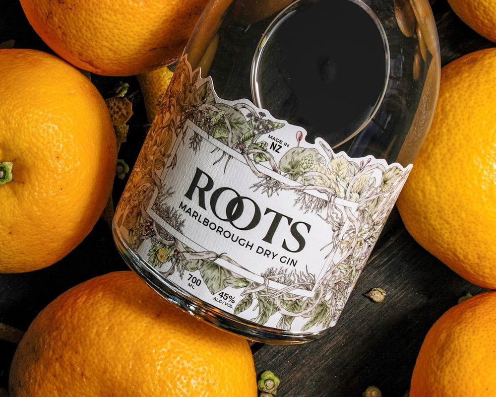 
            
                Load image into Gallery viewer, Roots Marlborough Dry Gin - The Craft Drinks Store
            
        