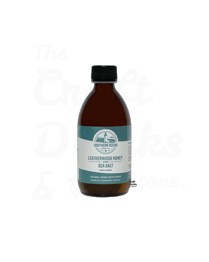 Southern Ocean Leatherwood Honey & Sea Salt Soda Syrup Mixer - The Craft Drinks Store