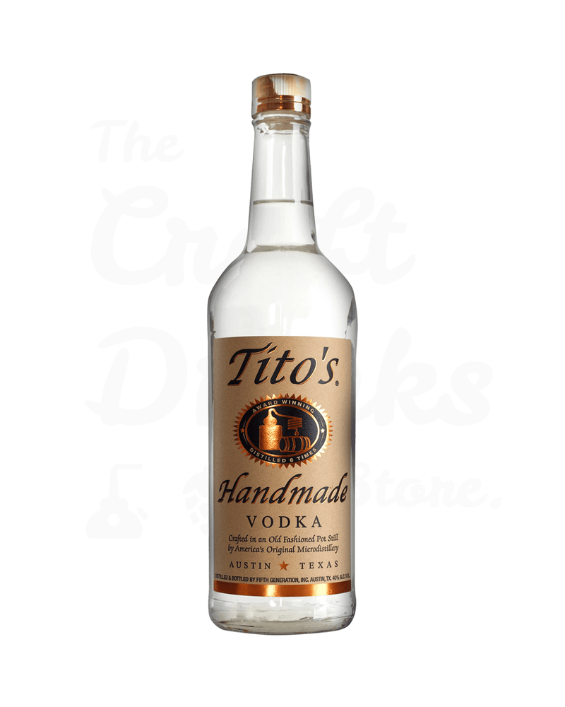 Tito's Handmade Gluten Free Vodka - The Craft Drinks Store